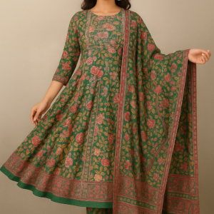 Royal Green Floral