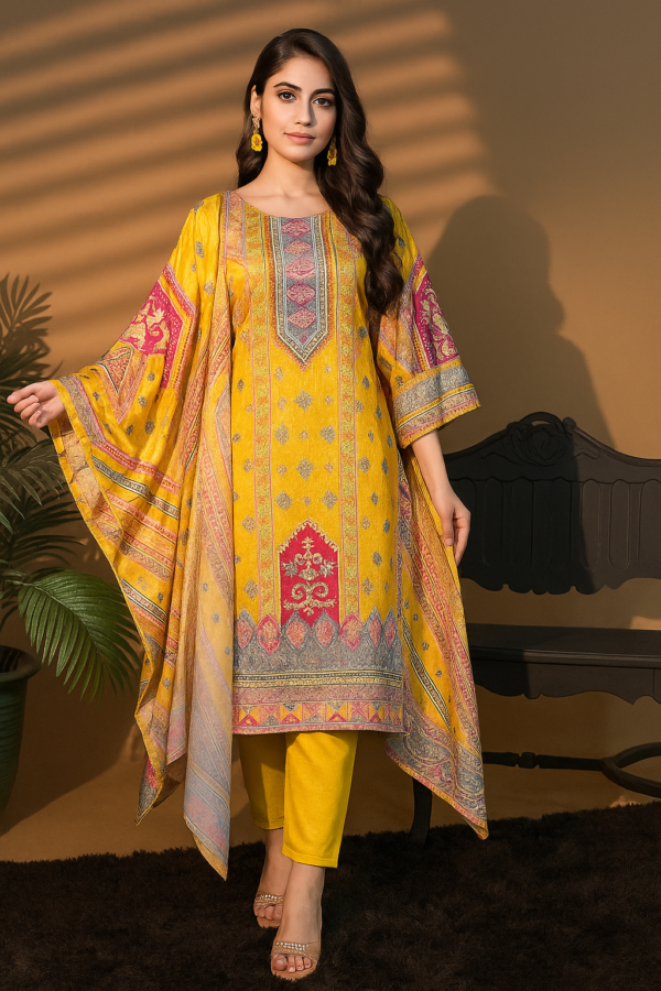 Sunlit Royalty Digital Printed